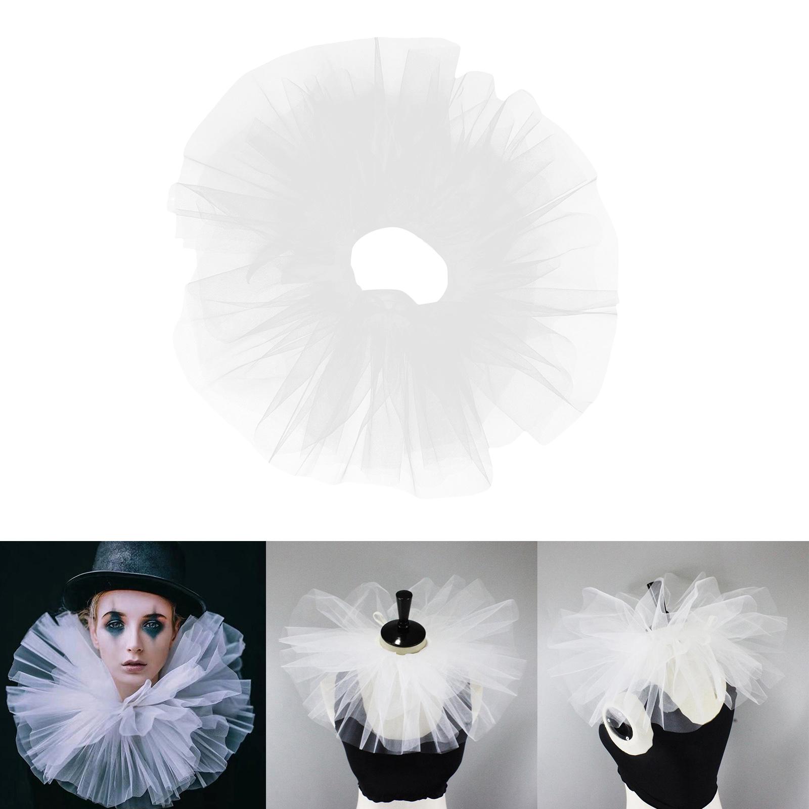Necklaces - Afneembare valse kraag voor dames, tule