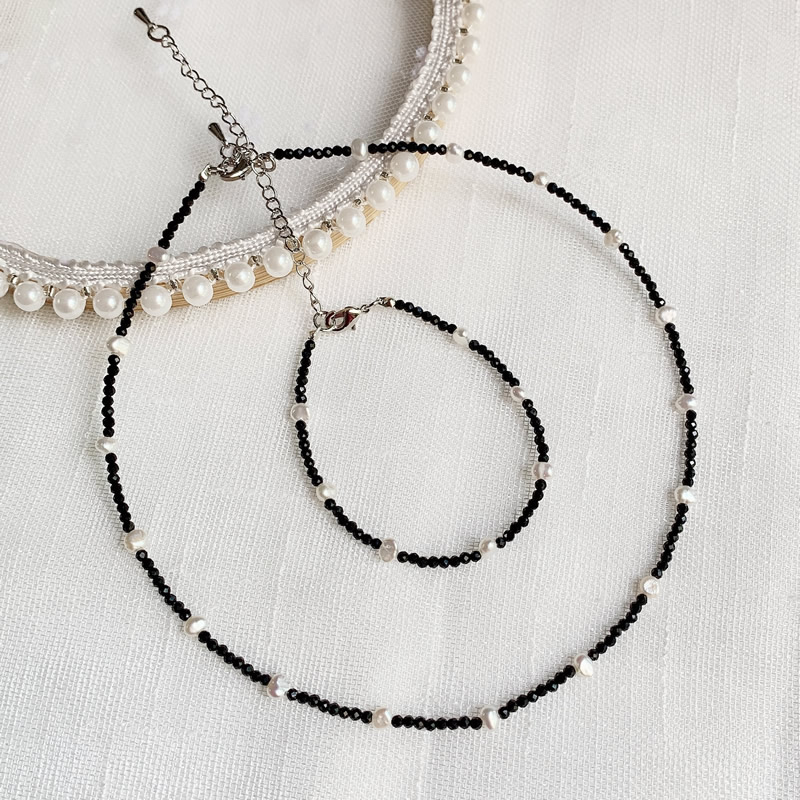 Mode Healing Sieraden 2MM Klei - Pearl Choker Necklace Vintage recensie en prijs