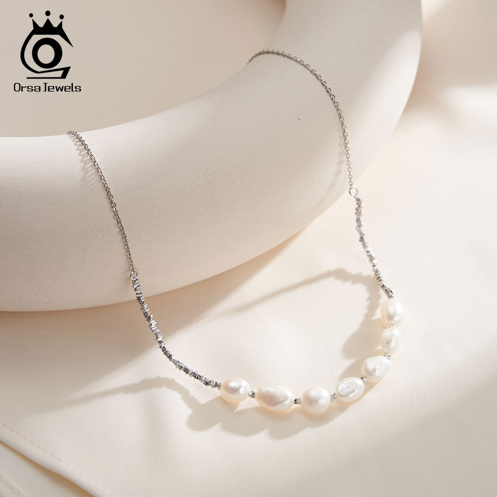 ORSA JUWELEN Vintage 925 Sterl - Pearl Choker Necklace Vintage recensie en prijs
