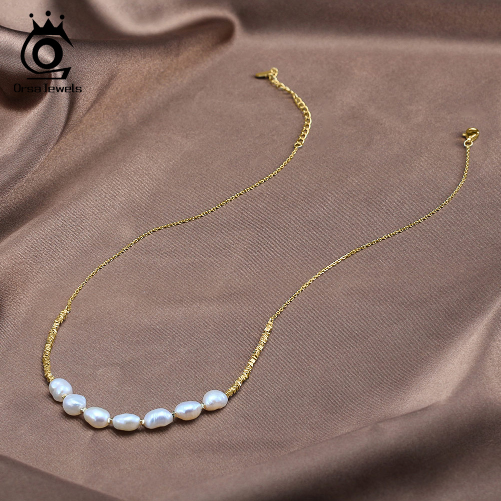 ORSA JUWELEN Vintage 925 Sterl - Pearl Choker Necklace Vintage recensie en prijs