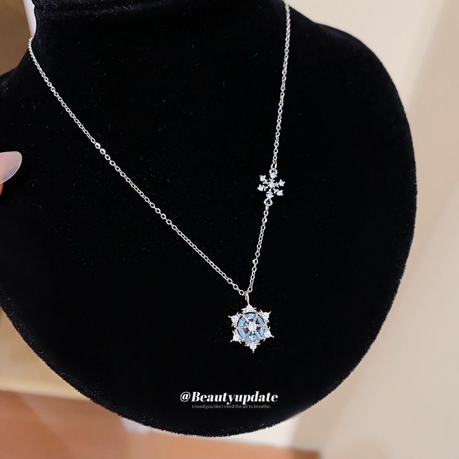 Sprankelende ketting met een h - Layered Pendant Necklace Aesthetic recensie en prijs