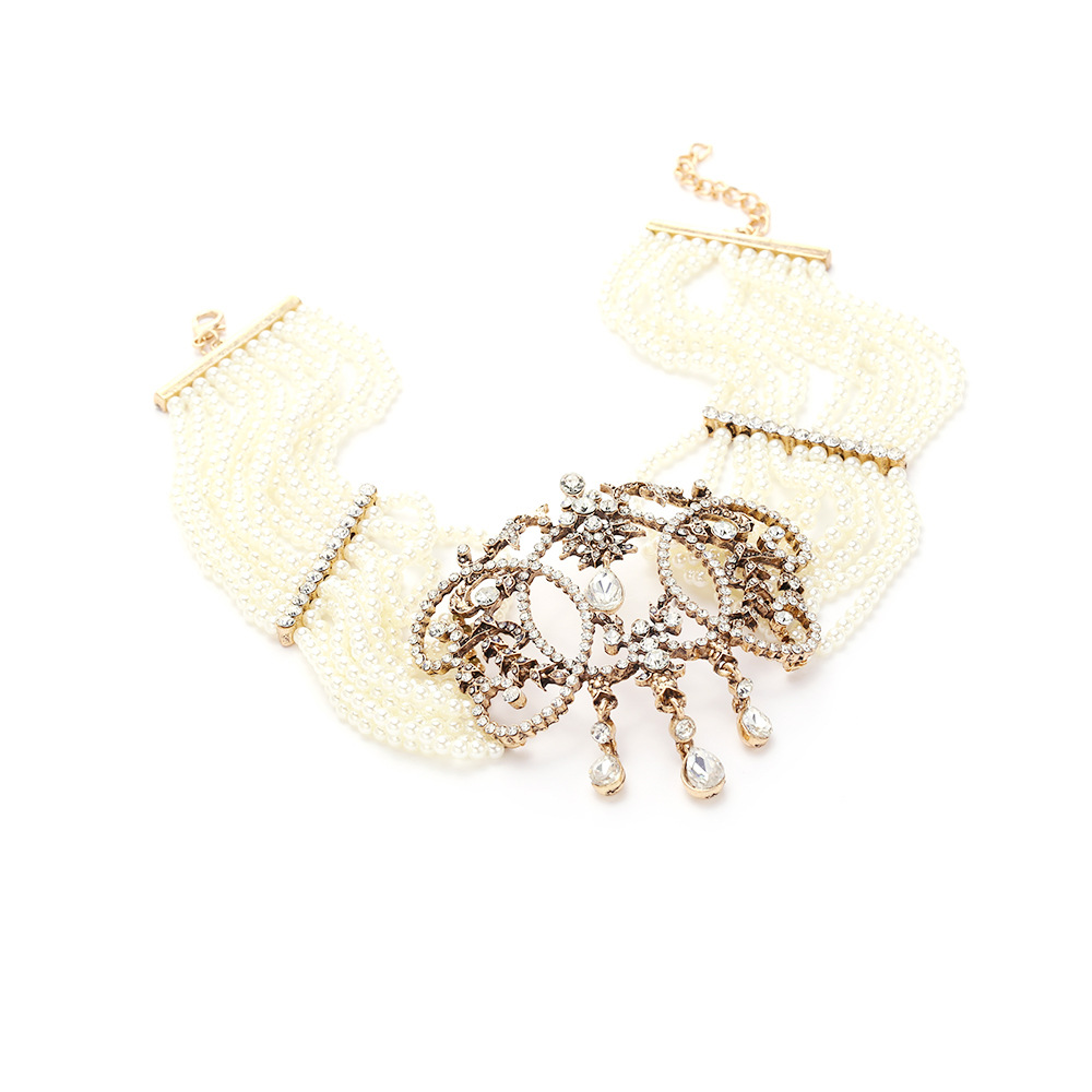 Vintage multi-strengs parelket - Pearl Choker Necklace Vintage recensie en prijs