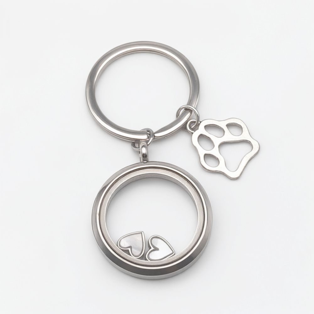Hartvormige ketting van roestv - Heart Locket Necklace Photo recensie en prijs
