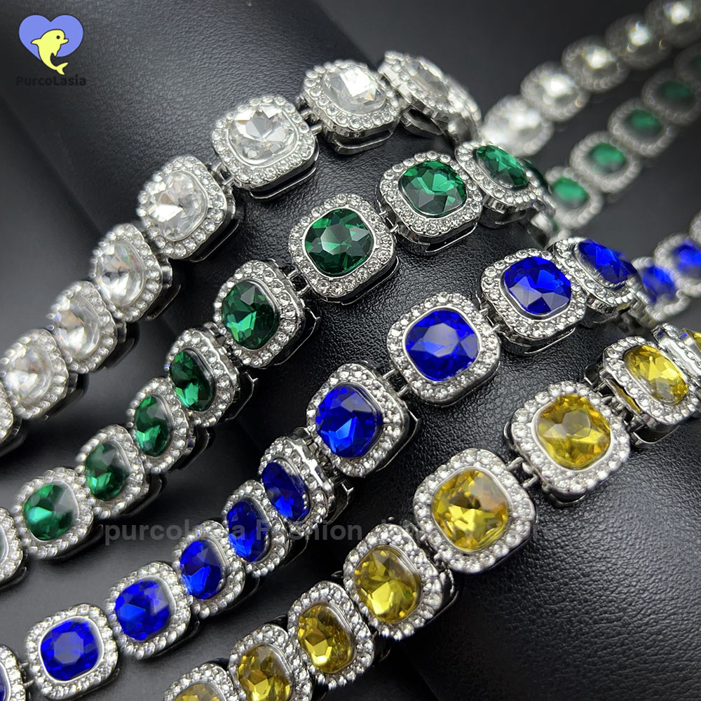 Briljante Multi Kleuren Iced O - Cuban Link Chain 12Mm recensie en prijs