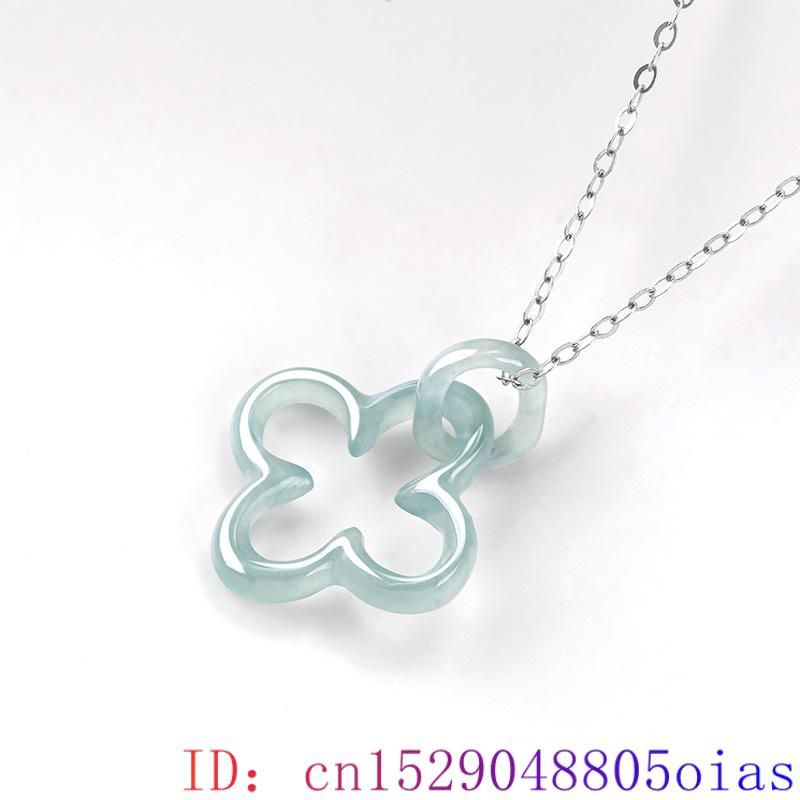 Blauwe Myanmar Jadeiet Klavert - Necklaces recensie en prijs