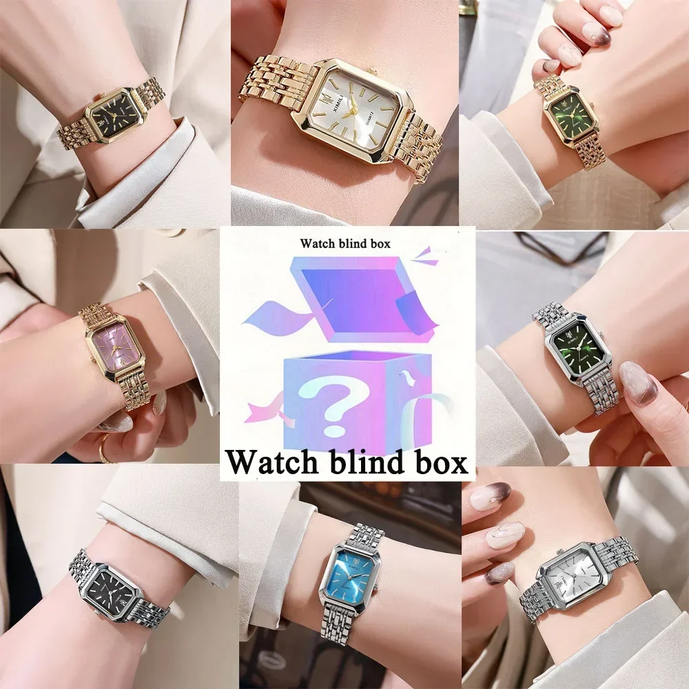 Dames Retro Vierkant Metalen B - Watch Accessories recensie en prijs