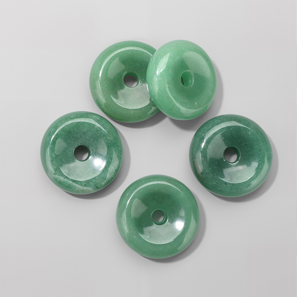 1pc 25MM Cirkel Donut voor Ket - Crystal Pendant Necklace Natural Stone recensie en prijs