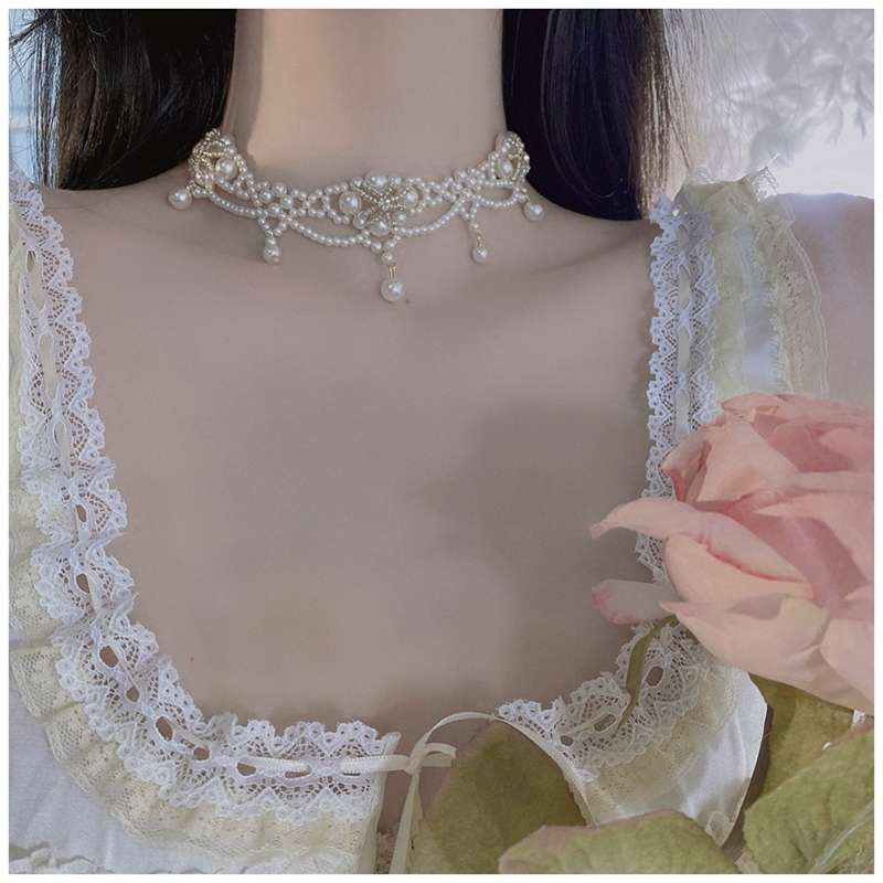 Luxe Vintage Parel Choker Kett - Pearl Choker Necklace Vintage recensie en prijs